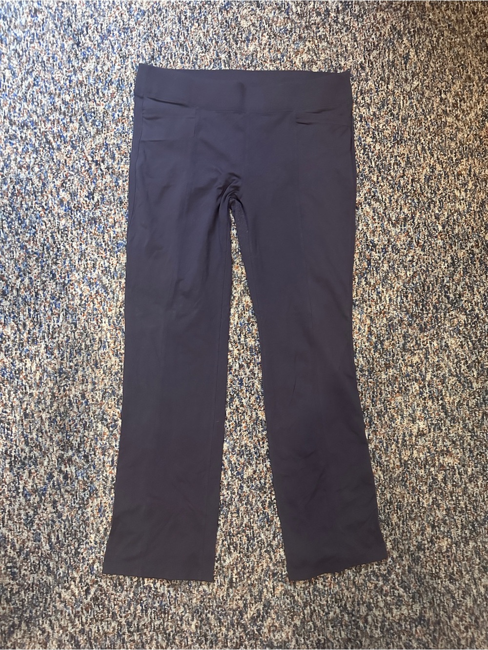 Athleta Dark Navy Metro Straight-Leg Performance Pants